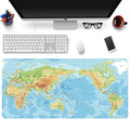 Custom Made Cheap Popular Xxl World Map Gaming Mouse Pad