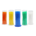 100 Pcs/Bag Disposable Mini Synthetic Lash Lift Makeup Long Eyelash Extension Micro Applicator Brush Makeup Tools