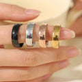Low Price Wholesale Fashion Plain Men s Rings Stainless Steel Jewelry