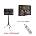 Portable Wireless Remote Control Sports Digital Score Keeper Board LED Display Electronic Basketball Scoreboard with Timer