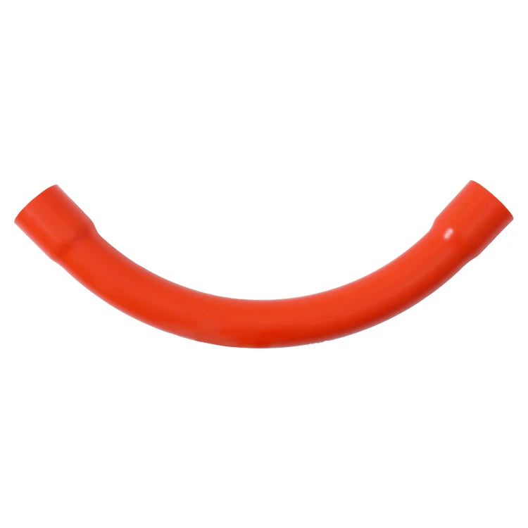 90 Degrees UPVC Conduit Adapter Electrical Pipe Bend Fitting Smooth Surface Plumbing Elbows