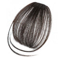 Front Bang Chinese Hair Hand-made Virgin Remy 100% Human Hair Clip-in Fringes Bangs Extensions Ultra-Thin Air Bangs Sideburns