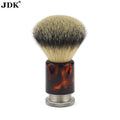 JDK Hot 1pc Shaving Brush New Design Foaming Brush Resin Handle with Synthetic Hair Knot