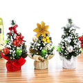 Christmas Tree 20CM Mini DIY Xmas Set Tree Tabletop Ornaments Children's Gifts Navidad Accessory