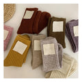 Hot Selling Winter Solid Colors Thick Thermal Crew Women Wool Socks for Winter