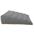 Flocking PVC Back Support Inflatable Pregnancy Wedge Pillow Inflatable Travel Pillow for Airplane