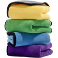 1000 Gsm Deluxe Dual Layer Absorbent Plush Car Wash Towel 1000gsm Microfiber Towel Car Cleaning Drying