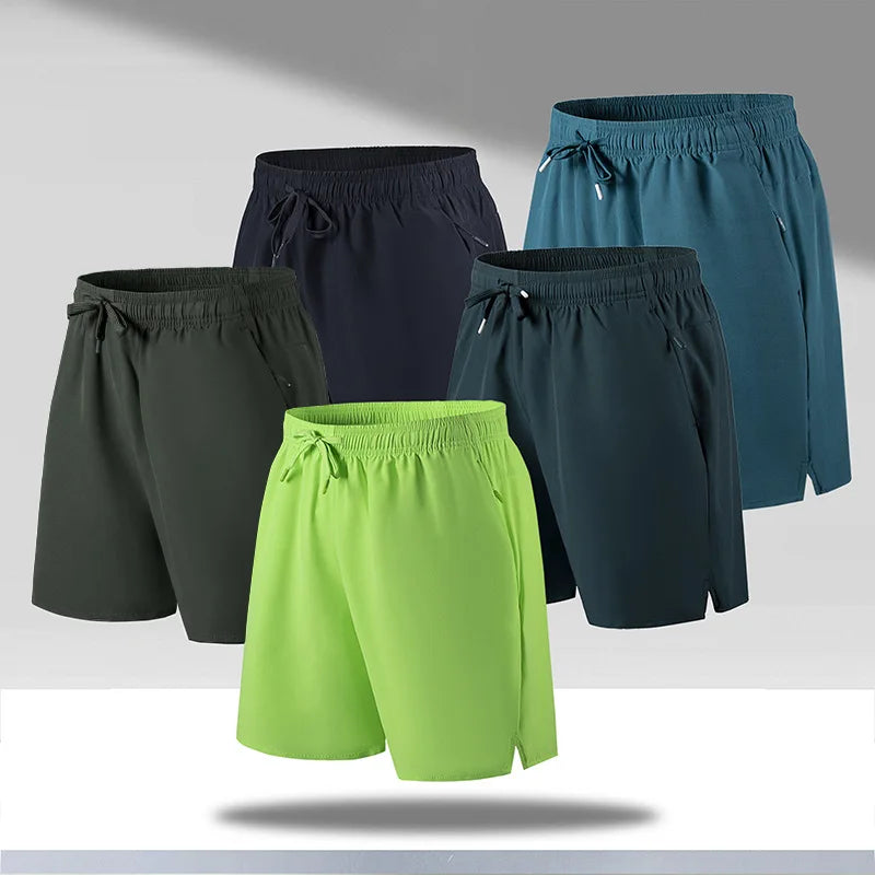 Men's Quick Dry Breathable Workout Shorts Eco-Friendly Anti-Wrinkle Custom Logo Casual Jogging Gym Wear OEM Service Plain Dyed