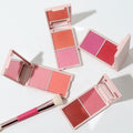 Wholesale New Vegan Face Makeup Blush Powder Custom Logo Long Lasting High Pigmented Cheek Tint Pressed Blusher Palette