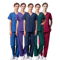 42021 Custom Hospital Soft Nurse Scrubs Sets Nurse Doctor Men Scrubs Uniforms Wholesale Scrubs Uniform Sets