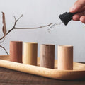 Aromatherapy Teak Beech Walnut Natural Perfume Portable Wood Essential Oil Diffuser for Home Office Car Wardrobe Yoga Hall