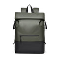 2025 Best-Selling Nylon Vintage Retro Expandable Rolltop Backpack Extra Large Waterproof Zipper Closure Polyester Lining Letter
