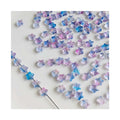 Star Shaped Beads Glass Star Beads 8mm for Jewelry DIY Supplies Phone Strap Beaded Keychain Jewelry Making