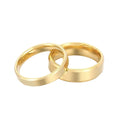 Non-fading Fashionable Simple Stainless Steel Couple Rings Popular Jewelry and Jewelry for Parties Weddings and Birthdays
