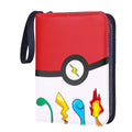 Leather Album Customized Full Color Printing Zipper Album Rope Card Album Game Card Collection Bag 1-9 Bags of Photo Card Bags