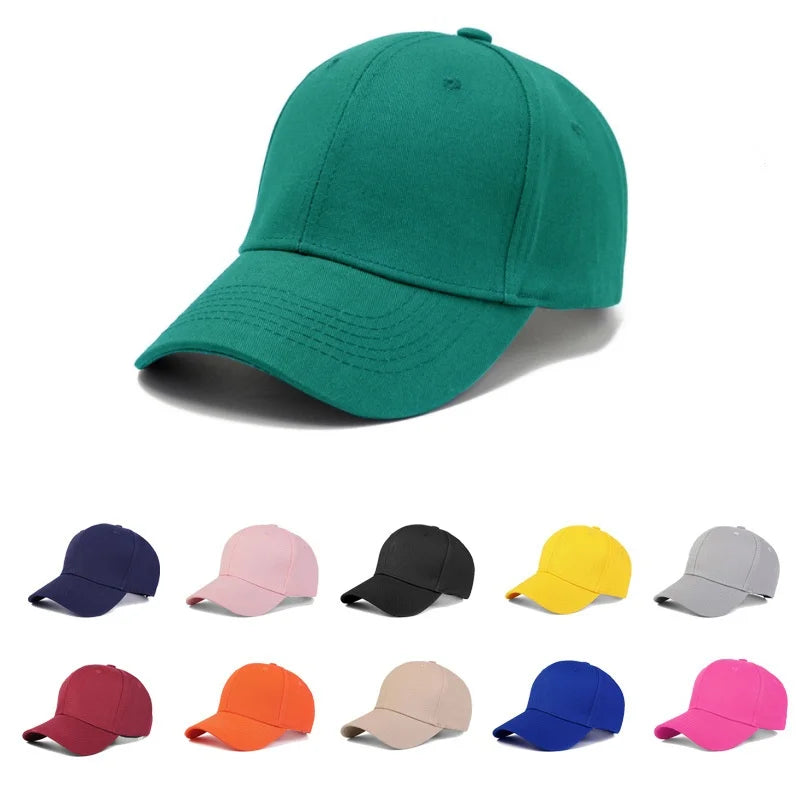 6 Panels Cotton Baseball Cap Wholesale Cheap Spring Summer Outdoor Baseball Hat