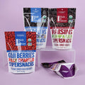 Custom Printed Resealable Plastic Coffee Stand up Pouch Packaging Sostenible1g 3.5g 7g 14g 28g 1lb Exotic Smell Proof Mylar Bags