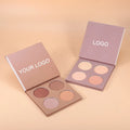 Wholesale 4 Color Powder Blush Palette Blush Contour Makeup Cosmetics