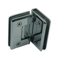 EVERSTRONG Double Bathroom Door Hinge A017 Solid Brass Beveled Edge 180 Degree Glass-to-Glass Shower Room Hinge 45kg Capacity