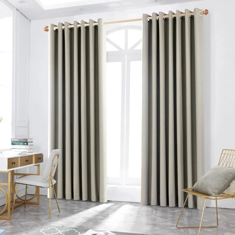 XinLan Hot Selling Modern Window Curtain Polyester for Door Window MegaBDM