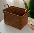 Storage Basket Collapsible for Cloths Box Foldable with Handle Washable Laundry Hamper