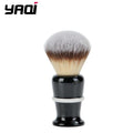 YAQI RTS 24mm Familia Synthetic Fibre Resin Handle Knot Beard Brush Men Wet Shaving Reach Certified