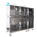 OSCAT Veterinary Equipment Best Quality Stainless Steel Clinic Equipment Oxygen Cabin Pphysiotherapy Infrared Cage