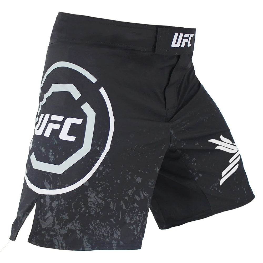 Custom Sublimation Print BJJ Jiujitsu Grappling Clothes Mens MMA Shorts Martial Art Wear