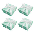 Wedding Party Favour Gift Packaging Paper Boxes With Ribbon Birthday Candy Goodie Paper Boxes for Presents With Lids MegaBDM