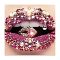 5D DIY Diamond Painting Cross Stitch Full Square Diamond Embroidery Pearl Lips Wall Home Decor Gifts Kits