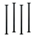 WEKIS Best Quality Cheap Price Custom Vintage Tables and Furniture Decorations Industrial Black Iron Pipe Table Legs