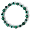 Handmade Turkish Amulet Men Jewelry Vintage Women Natural Stone Charm Bracelets Lucky Devil Eyes Wish Bangles