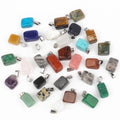 Mixed Natural Stone Beads for Jewelry Making Storage Bag Healing Crystal Stone Pendants Charms Necklaces Jewelry Making