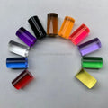 Newest Popular Sell Billiard Pool Cue Stick Tip 15mm Transparent Ferrule With Multi Colors