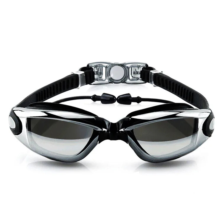 Anti Fog UV Protection No Leaking Len Adjustable High-definition Diving Goggles Wide View Universal Electroplated Swim Goggle