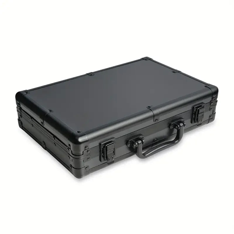 10 Slots Watch Box Hard Aluminum Watch Case Watch Travel Organizer Case