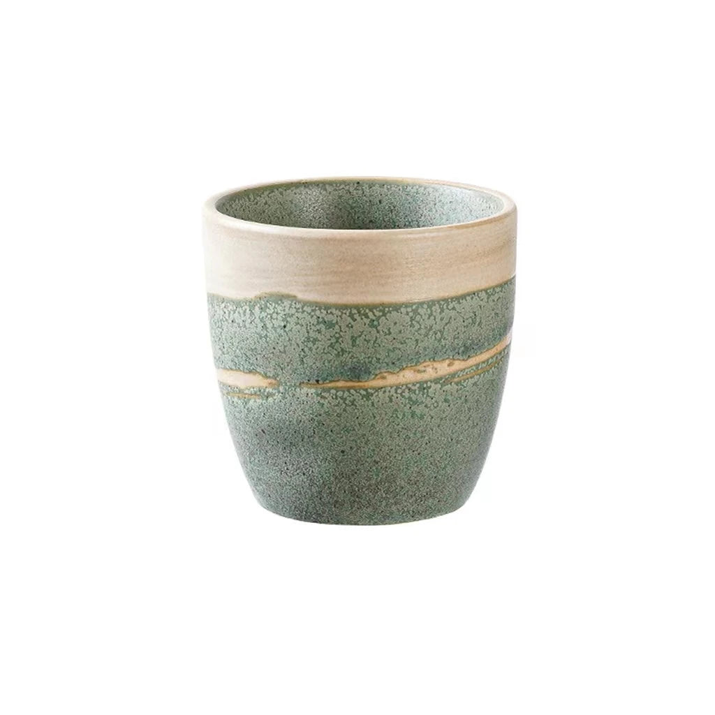 Japanese Kung Fu Stoneware Mug Ceramic Porcelain Water Cups Master Teacup Mugs 150 ML for Home Restaurant