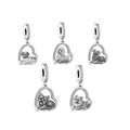 Fit Original Brand Charm Bracelet for Women Jewelry Making 925 Sterling Silver Poodle Pug Schnauzer Chihuahua Dog Bead Charm