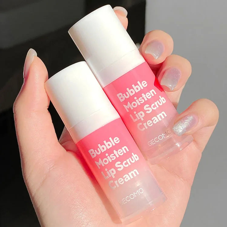 2021 Wholesales Vitamin C Repairing Bubble Lip Mask Reduce Lip Fine Lines Smoothing Lip Scrub