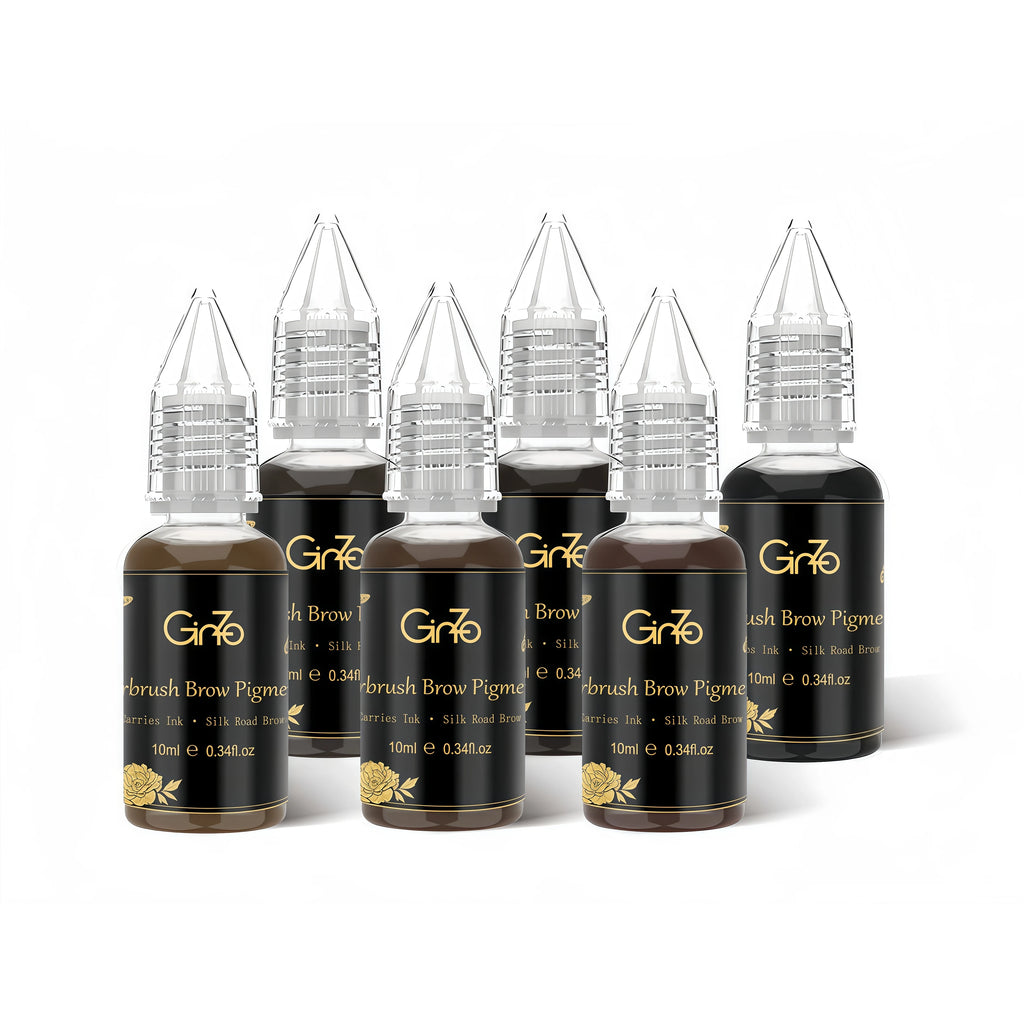 Eyebrow Dye Private Label Eyebrow Tattoo Ink for Brows Coloring Kit With Good Price Airbrush Ink Eyebrow Dye