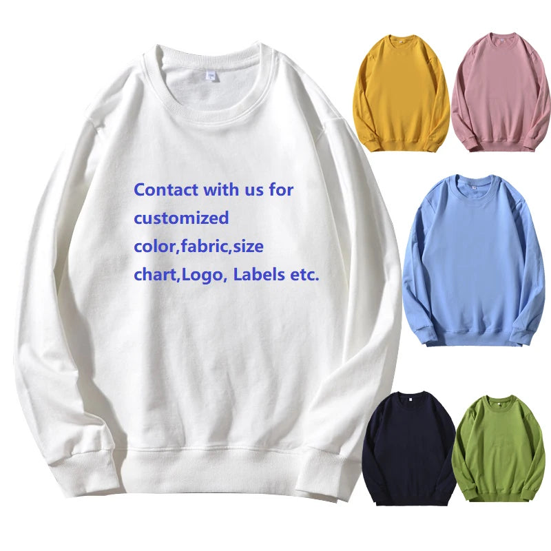 EVERTOP Custom Men's Cotton Sweatshirt OEM Printed Hoodie Ropa Hombre Hoddies Sueter Custom Manufacturers
