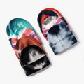 Colorful Tie Dye Winter Women and Men Soft Fabric  Knit Warm Fashion Custom Tie Dye Knitted Men Beanie Machine Hat