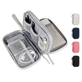 Large Capacity Hard Disk Storage Bag Travel Portable Power Bank Soft Carrying Bag Data Cable Organizer