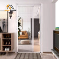 Polyester BlindsShades Shutters Factory Insect Net Flexible Partition Door Chain Detachable Retractable Door for Parlor-Built-in