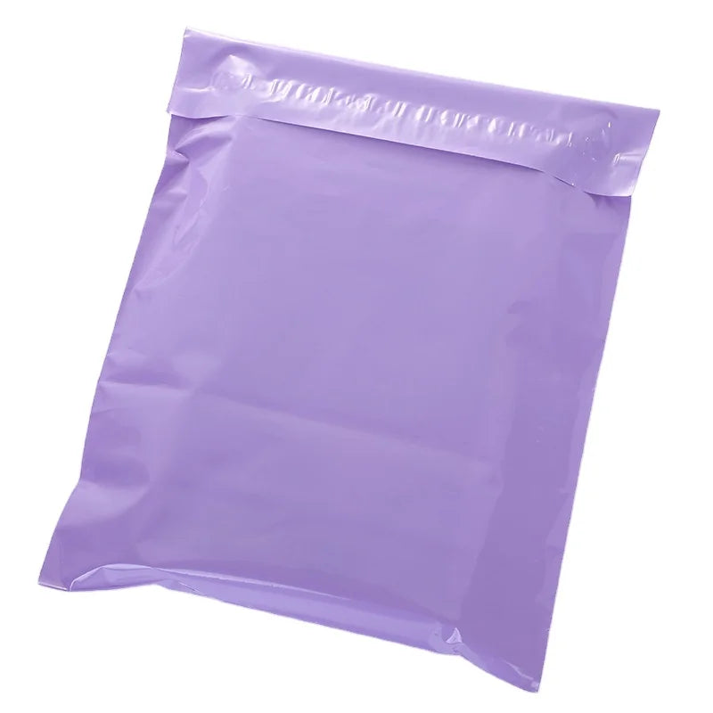 Waterproof Plastic Packaging Bag 12x15.5 Wholesale Bolsas Express Courier Envelops Pouch Delivery Purple Shipping Mailing Bags