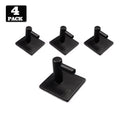 2024 Hot Sale SS304 316 Stainless Steel Towel Hook Bathroom Wall Mounted Towel Hook Black Self Adhesive Wall Hooks
