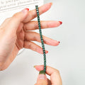 Fashion Jewelry 4mm 925 Silver Green-Colored VVS GRA Certified Moissanite Tennis Chain Bracelets Factory Price for Gifts