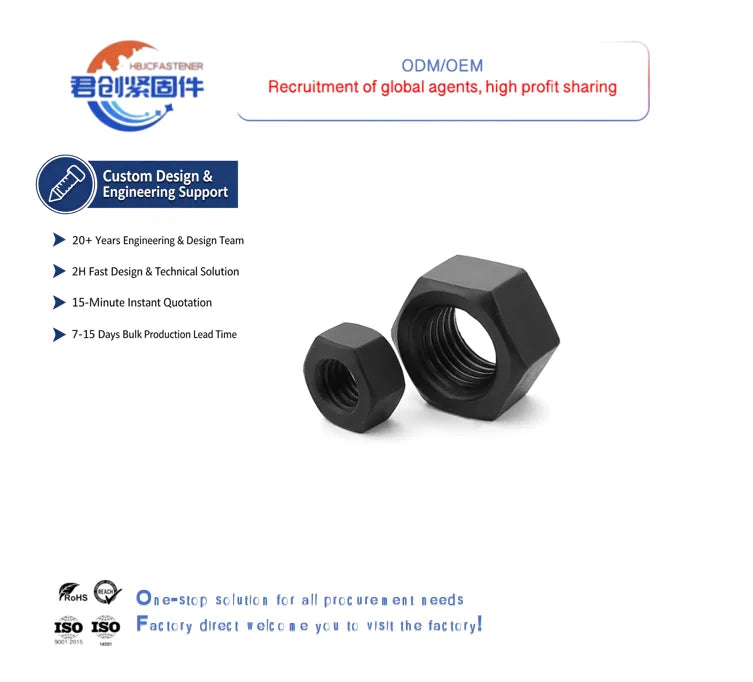Chinese Factory Price Heavy Duty Metric M3 Fastener Hardware Grade 8.8 Stainless Steel Carbon Steel DIN931 Hex Head Nut and Bolt