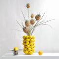 Modern Unique Art Deco Ceramic Vase for Wedding Centerpieces or Gifts As Tabletop Decorative Accessory