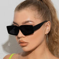 Men's Square Sunglasses Black Oversized Hip Hop Punk Women Sunglasses Retro Jelly Color Trending Sun Glasses Shades Men UV400